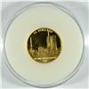 Image 2 : 2004 NATIONAL COLLECTORS MINT WORLD TRADE CENTER 1/4 oz .999 GOLD COIN  RARE