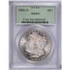 Image 1 : 1885-O MORGAN DOLLAR PCGS MS-64 OLD GREEN HOLDER