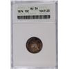 Image 1 : 1874 WITH ARROWS SEATED DIME, ANACS AU 50