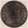 Image 2 : 1822 BUST HALF DOLLAR, PCI AU-53  ORIGINAL, UNCLEANED!