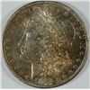 Image 1 : 1898-S MORGAN SILVER DOLLAR, MS-62 FULLY PL NICE ORIGINAL COLORS, SEMI-KEY