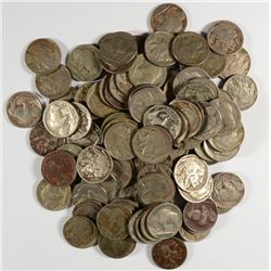 100 FULL DATE BUFFALO NICKELS