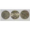 Image 1 : (3) PEACE DOLLARS 1935-S & 1922-D VF & 1926 MS-63!