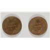 Image 2 : (2) INDIAN HEAD CENTS: 1862 VF+, 1863 XF