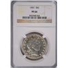 Image 1 : 1907 PROOF BARBER HALF DOLLAR NGC PF-64 (WHITE)