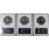 Image 2 : LOT OF ( 3 ) 1962 FRANKLIN HALF DOLLARS, NGC PROOF-66