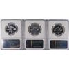 Image 2 : LOT OF ( 3 ) 1963 FRANKLIN HALF DOLLARS, NGC PROOF-66