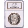Image 1 : 1891-S MORGAN SILVER DOLLAR, NGC MS-64 DPL  GORGEOUS COIN! RETAILS FOR $4500.00