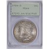 Image 1 : 1904-O MORGAN DOLLAR PCGS MS 64 RATTLER HOLDER