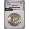 Image 1 : 1921 MORGAN SILVER DOLLAR, PCI MS-65 GEM