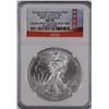 Image 1 : 2012-(S) AMERICAN SILVER EAGLE, NGC MS-70 FIRST RELEASES
