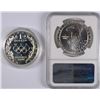 Image 2 : 1983-S OLYMPIC SILVER DOLLAR, NGC MS-69 AND 1988 OLYMPIC SILVER DOLLAR COIN/CAP