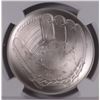 Image 2 : 2014 BASEBALL HALL OF FAME COMMEMORATIVE SILVER DOLLAR, NGC MS-69