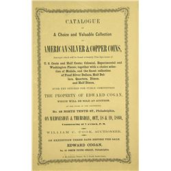 Cogan's October 1860 Sale