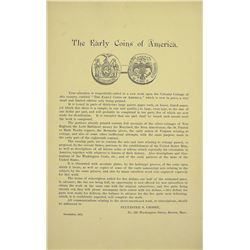 Crosby Ephemera, 1873