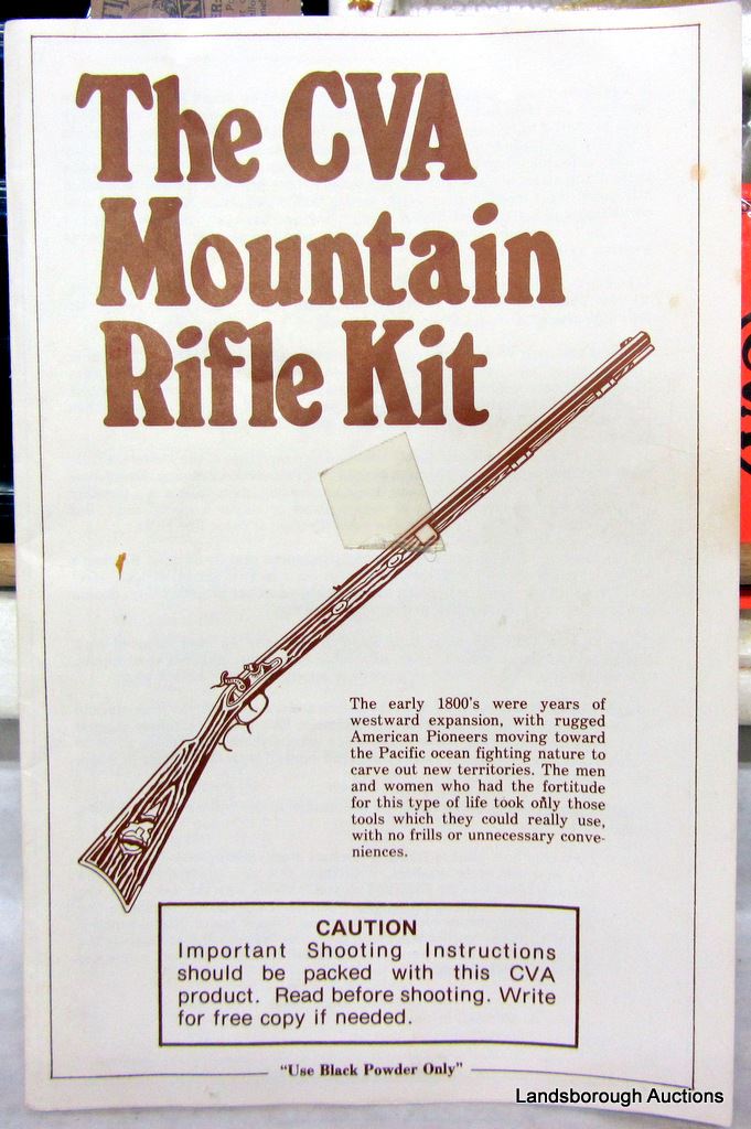 CVA MOUNTAIN RIFLE KIT