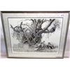 Image 1 : FRAMED PAUL CALLE PRINT