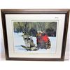 Image 1 : FRAMED PAUL CALLE PRINT