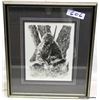 Image 1 : FRAMED PAUL CALLE PRINT