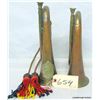 Image 1 : PAIR OF BUGLES