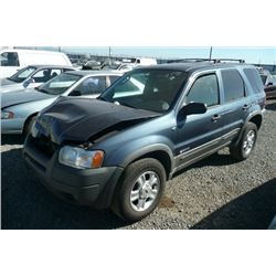 01 Ford Escape 2WD 4dr SUV - T - DRIVE-BD