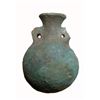 Image 1 : An Egyptian blue-green faience flask, Late Period
