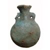 Image 2 : An Egyptian blue-green faience flask, Late Period