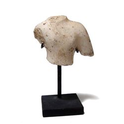 A Roman marble torso from a statue