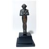 Image 1 : An Egyptian bronze figure of Osiris