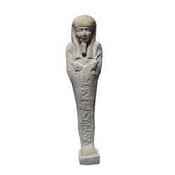 An Egyptian faience ushabti