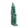 Image 1 : Inscribed Egyptian blue-green faience amulet of Mut