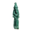 Image 3 : Inscribed Egyptian blue-green faience amulet of Mut