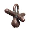 Image 2 : A Roman silver tri-penis amulet