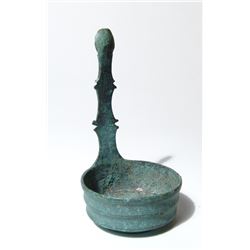 A Roman bronze simpulum