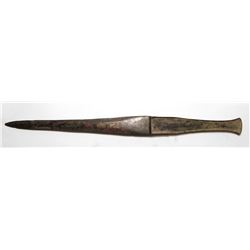 A nice Near Eastern bronze dagger, c. 1200 - 800 BC