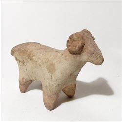 A Near Eastern terracotta ram, c. 1000 - 600 BC