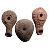 Image 1 : Lot of 3 ceramic lamps from Roman Egypt