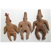 Image 2 : 3 Colima ceramic standing figurines