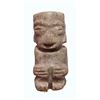 Image 1 : Mixtec green stone penate of a seated man