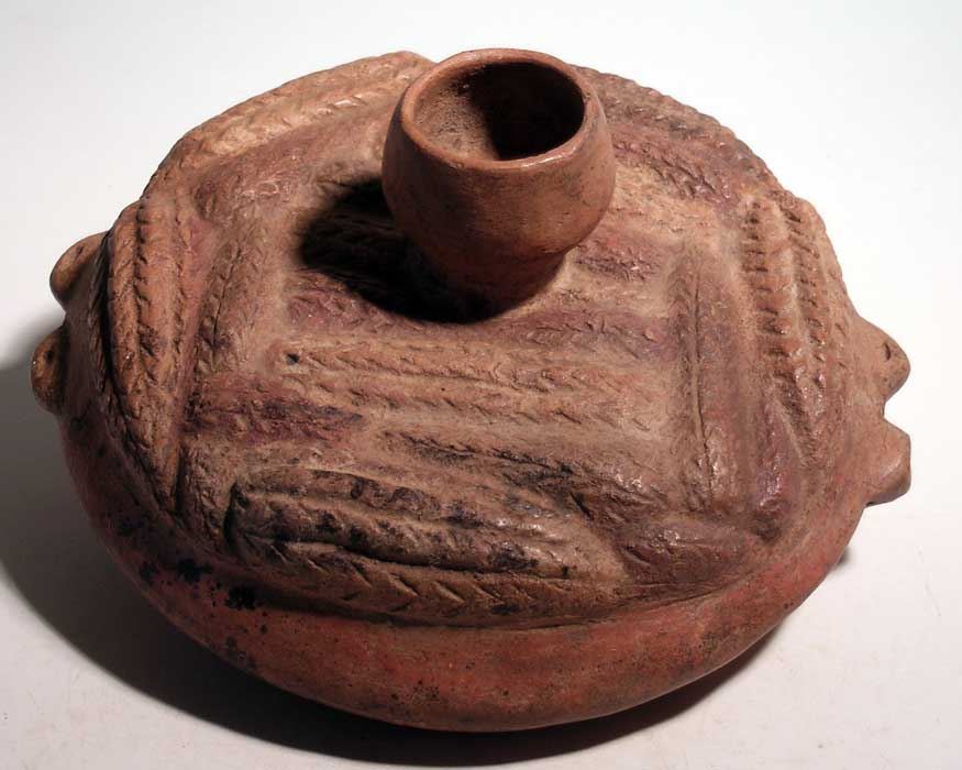 A rare Inca paccha from Peru