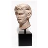 Image 1 : Graeco-Roman marble head of a satyr with attributes of Zeus-Ammon