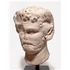 Image 6 : Graeco-Roman marble head of a satyr with attributes of Zeus-Ammon