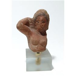 Egyptian painted composite torso of a woman