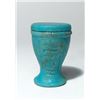 Image 2 : A choice Egyptian faience offering jar