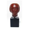 Image 1 : An Egyptian Red jasper head of a man