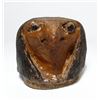 Image 2 : An Egyptian wood lid for a canopic jar