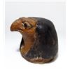 Image 3 : An Egyptian wood lid for a canopic jar