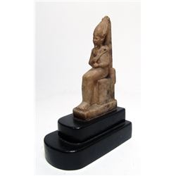 A gorgeous magnesite marble figure of Osiris