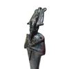 Image 4 : A handsome Egyptian bronze standing figure of Osiris