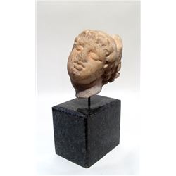 A beautiful marble head of an enraptured Venus